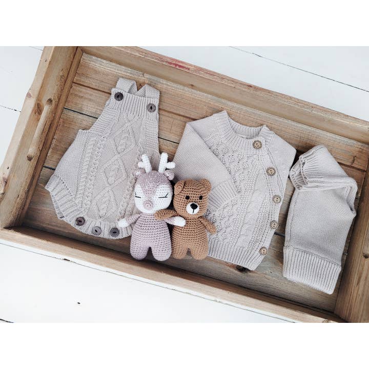 OLIVE & CRADLE – Engroshandel Plyslegetøj - Børn og baby – Mini hæklede dyr2