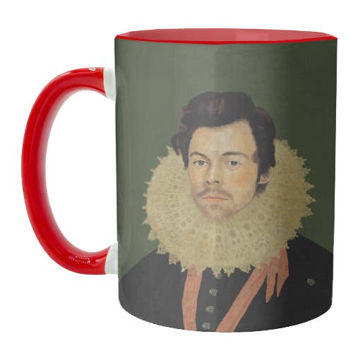 ART WOW - Wholesale Koffiemok - Bekers 'Harry Renaissance Portrait'3