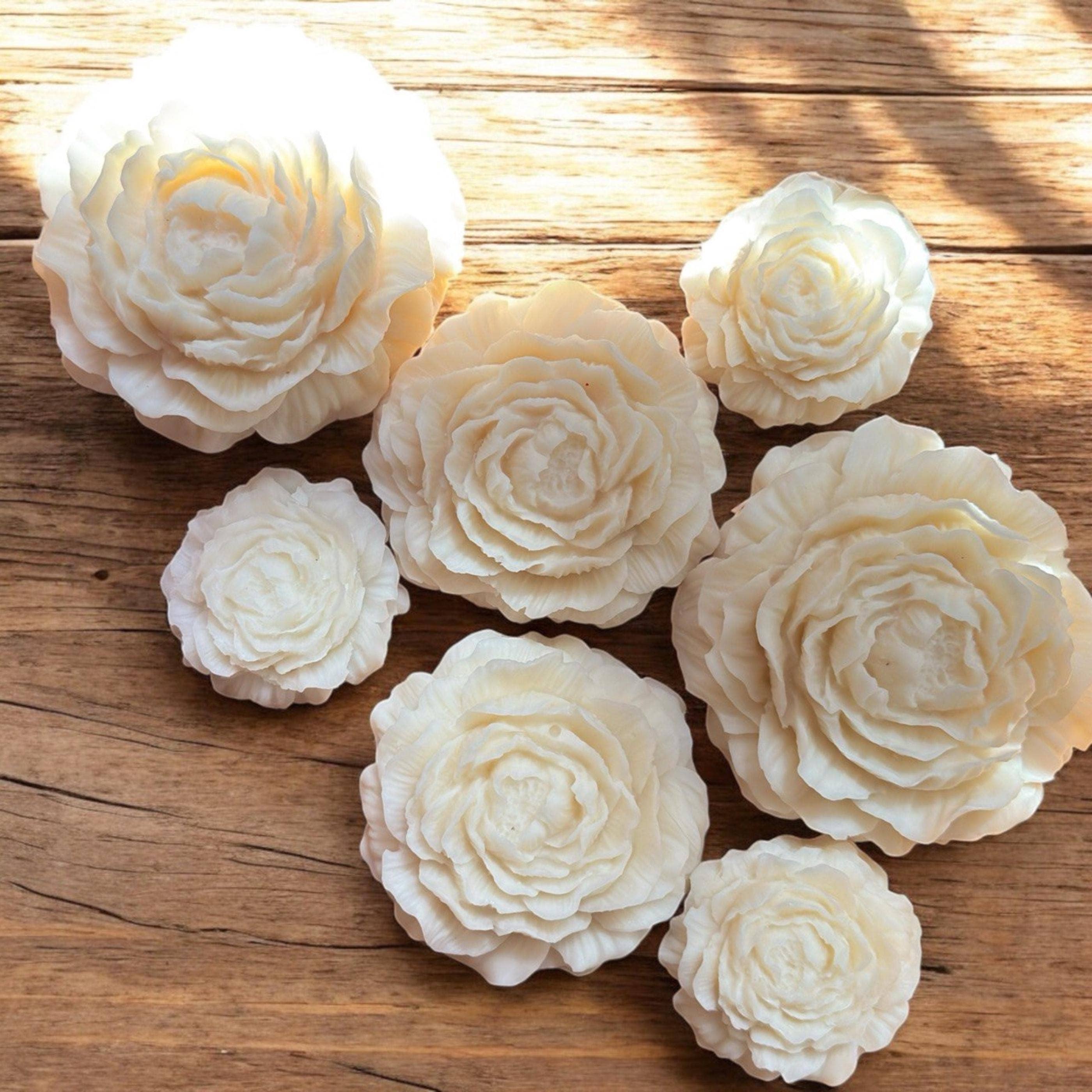 Karly’s Candles – wholesale Novelty candle – Peony Flower Soy Wax Candle Favors for Events1