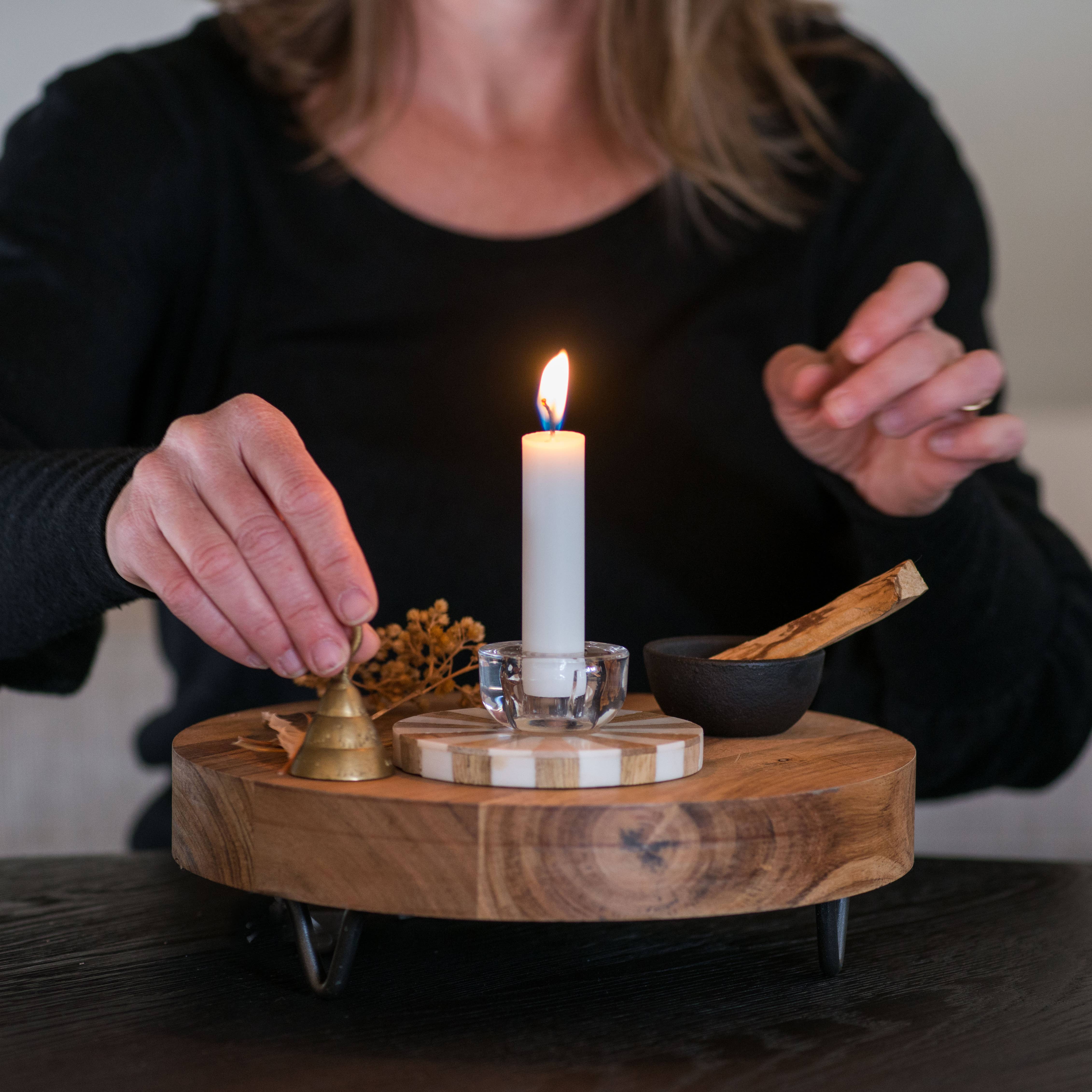 Bianco Candele per Shabbat | Confezione da 12 in vendita all'ingrosso su Faire5