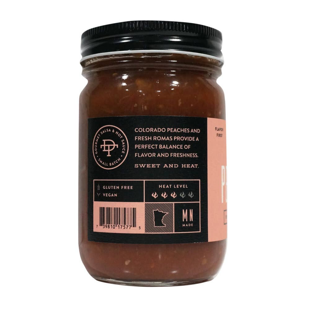 Double Take Salsa - Wholesale Salsa - Peachy Keen: Habanero Peach Salsa1