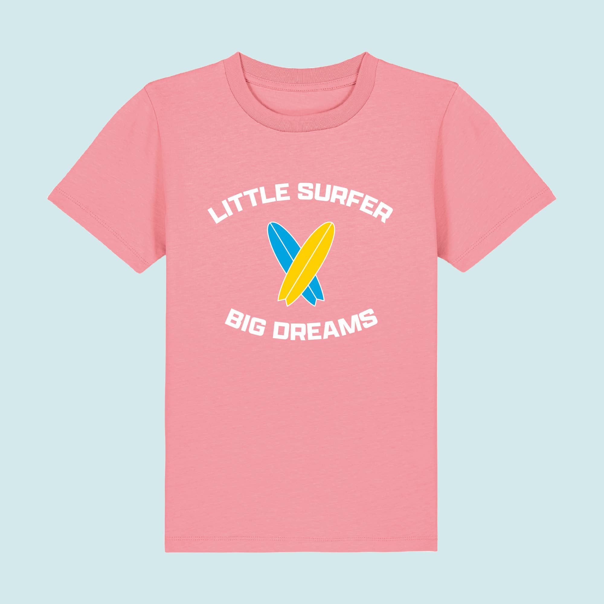 Lovetree Design - Wholesale Screen Printed T-Shirt - Kids - Little Surfer Kids T Shirt | Organic T Shirt 3
