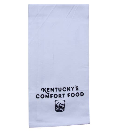 Barrel Down South - Wholesale Tea Towel - Kentucky Bourbon Comfort Food Tea Towel - Bourbon - Whiskey