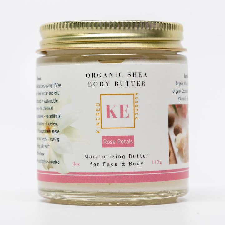 Rose Petals - Organic Body Butter for wholesale by Kindred Essence