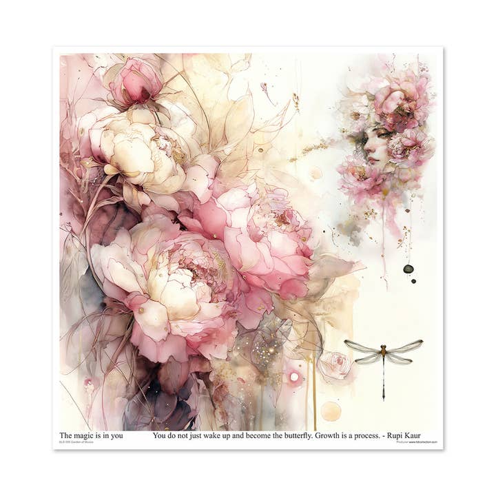 ITD Collection - Wholesale Scrapbook - SLS-095 - set 11pcs x 310x320 mm / 12,2x12,6 in - 200 GSM2