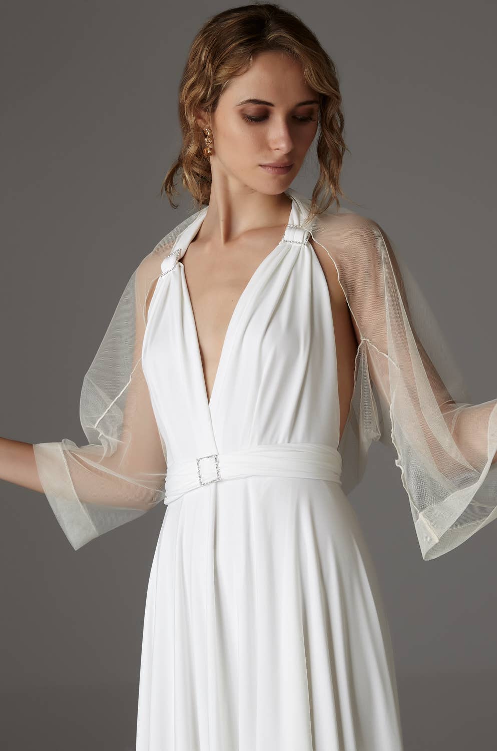 CEYLAN BCN - Wholesale Blouse - Women's - Bolero Tulle - Unique Size6