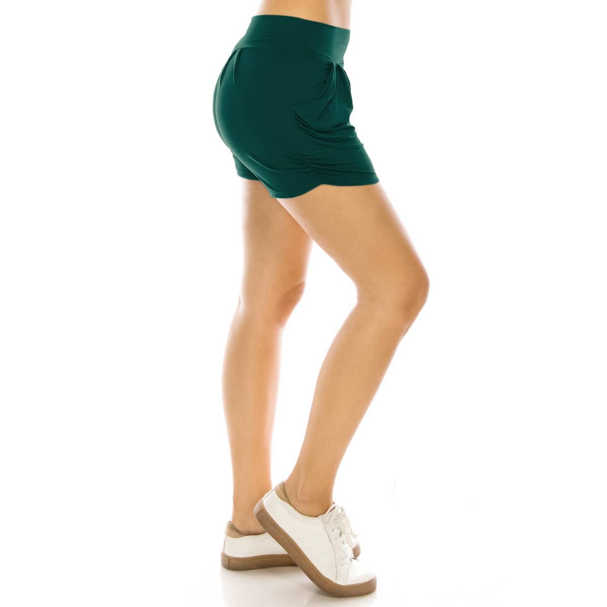 Leggings Depot - Vendita all'ingrosso Pantaloncini - Donna - Pantaloncini Harem a vita alta morbidi e burrosi11