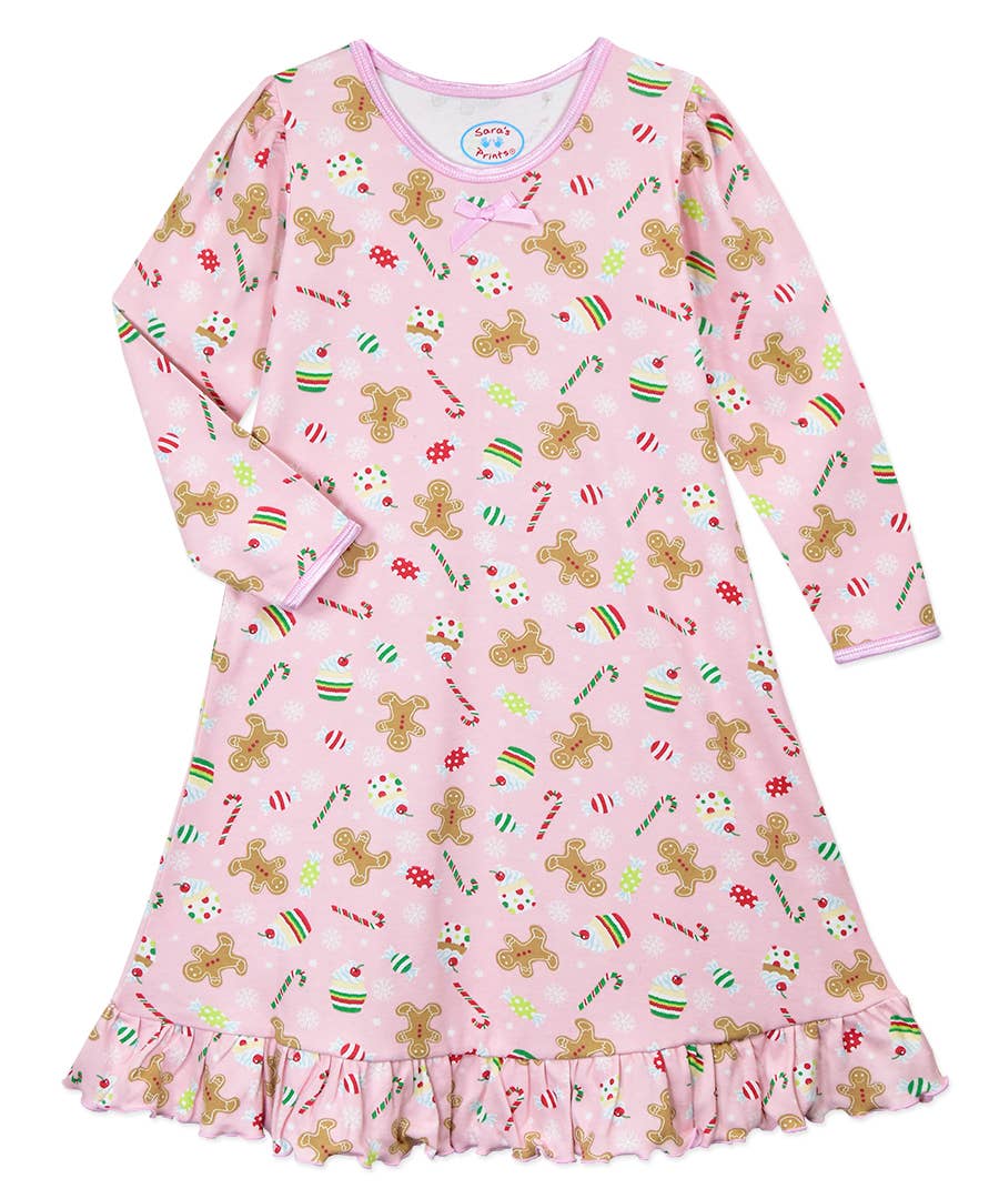 Sara's Prints - Vendita all'ingrosso Camicia da notte - Bambini - Camicia da notte a maniche lunghe Whirl-and-Twirl9