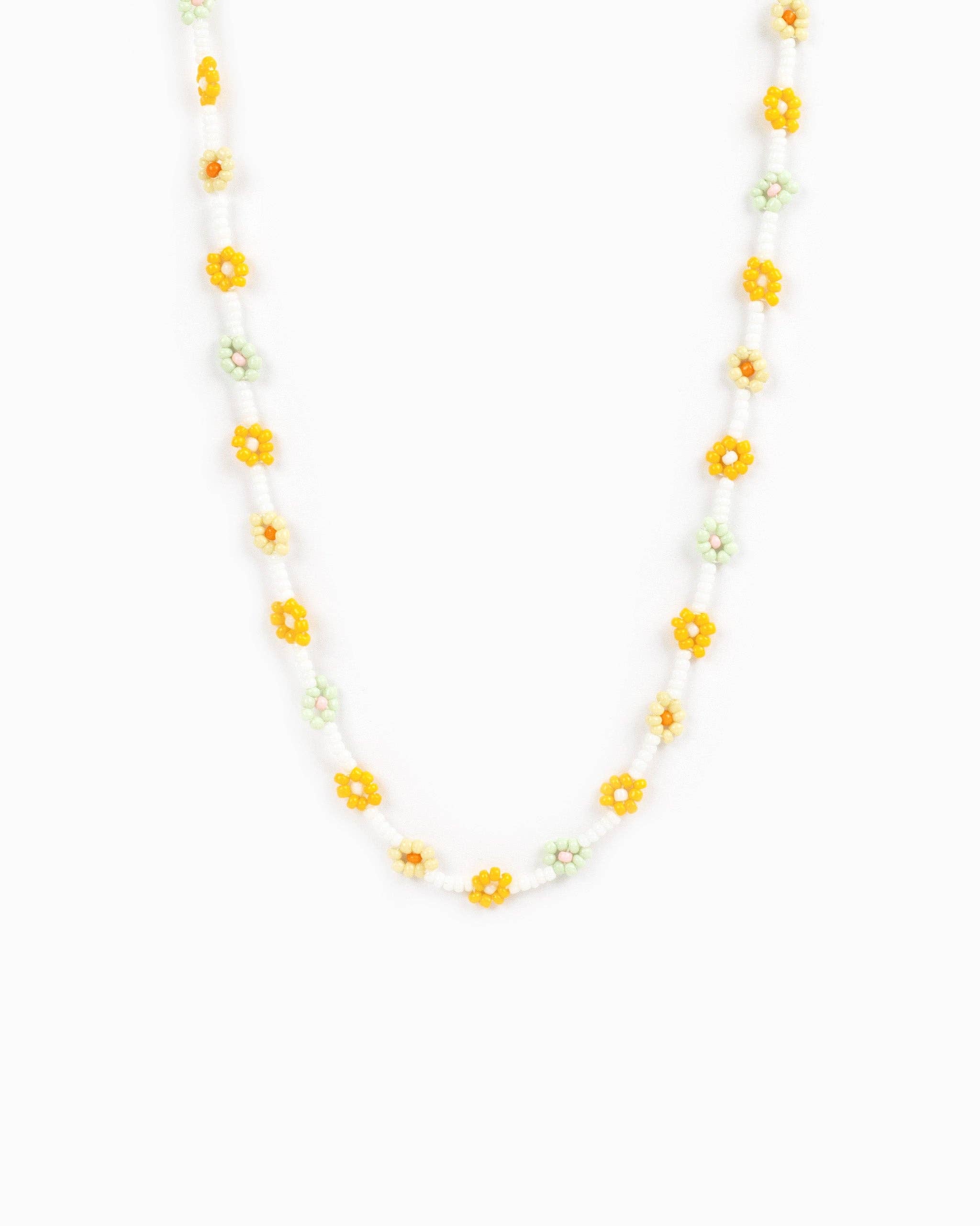 Sessori - Vente Collier de perles - Collier de perles en verre Tropic Fruit Flower2