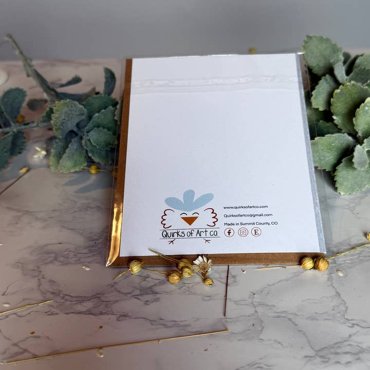 Quirks of Art co. - Wholesale Envelopes - Colorado Map Themed Stationary3