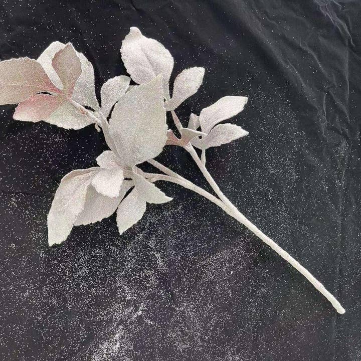 XM13729, FLOCKED PEONY SPRAY,30in-24/240P for wholesale by Green Import Limited