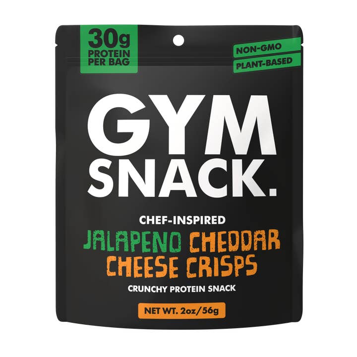 Jalepeño Cheddar Gym Snack - Plant-Based Protein Snack for wholesale by Louisville Foods