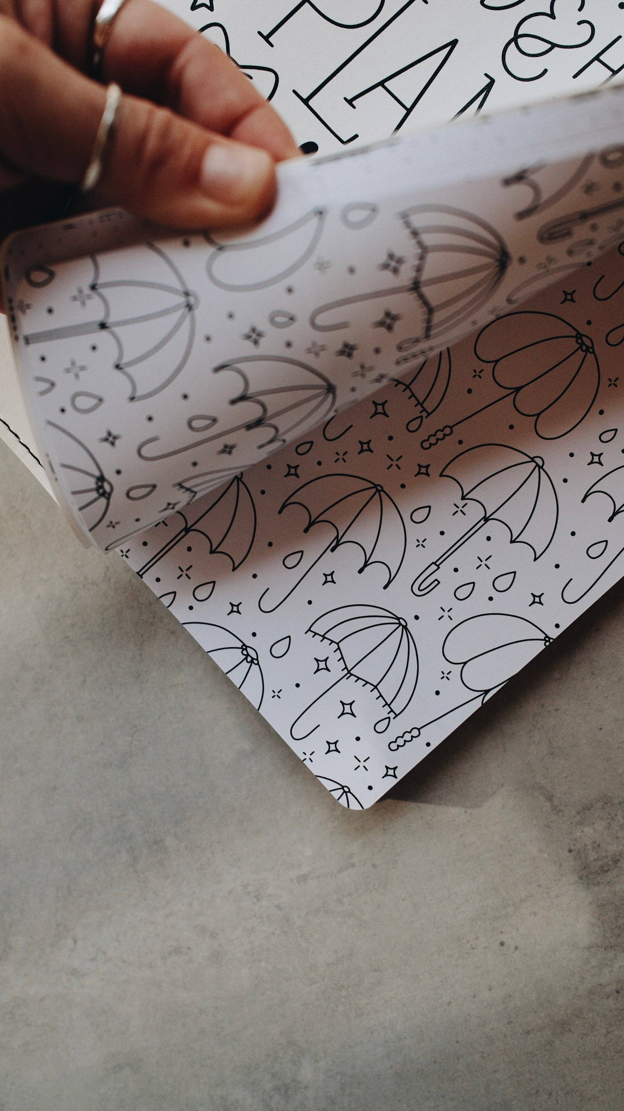 Rad & Happy - Wholesale Planner - 2026 Dated 8x10 Planner - Doodle Edition11