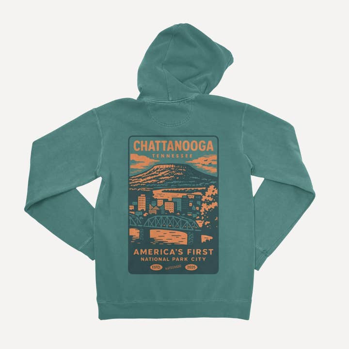 NativeMade - Wholesale Hoodie - Unisex - National Park City Hoodie1