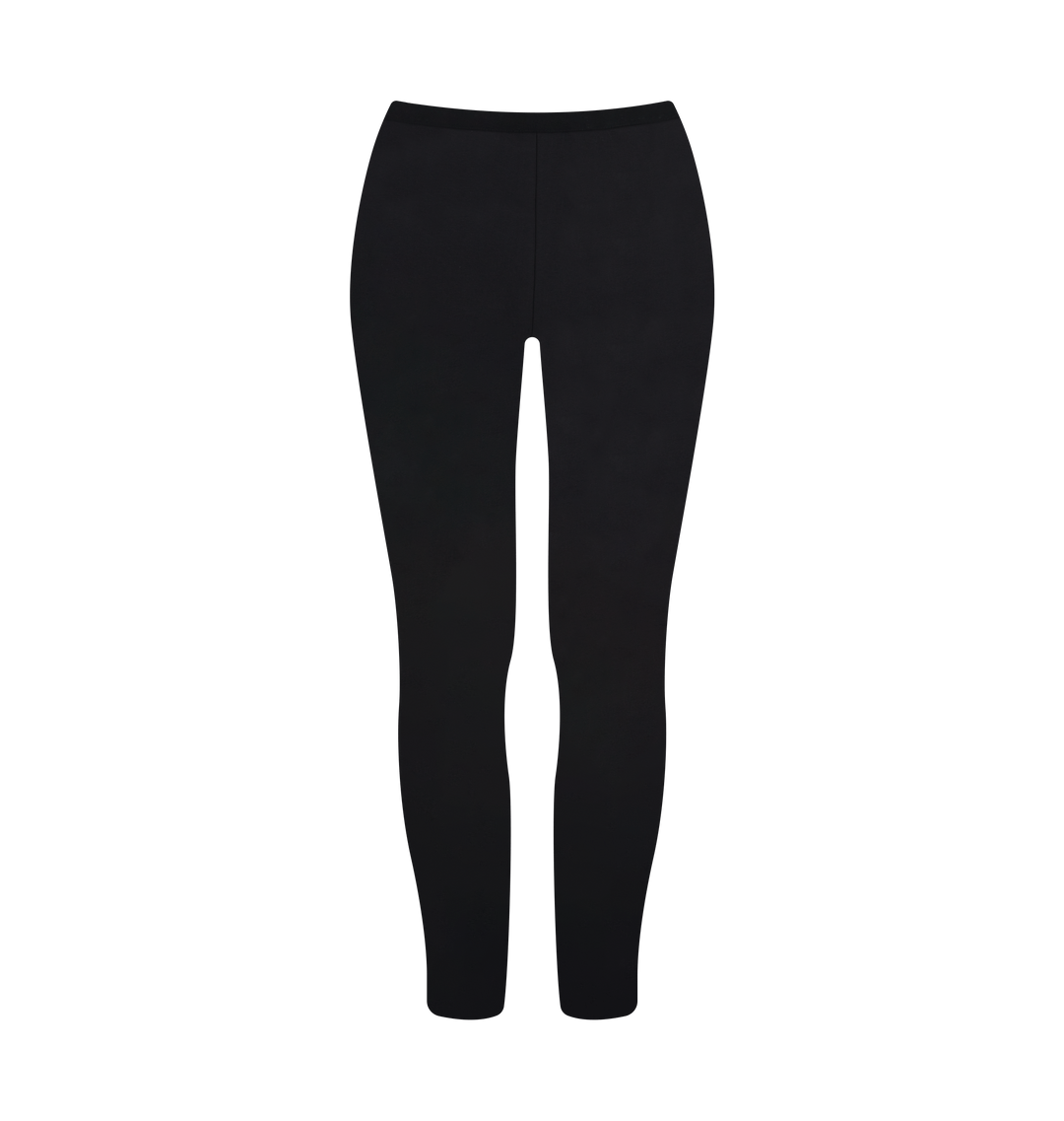 Black Plain Organic Cotton Leggings for wholesale on Faire5