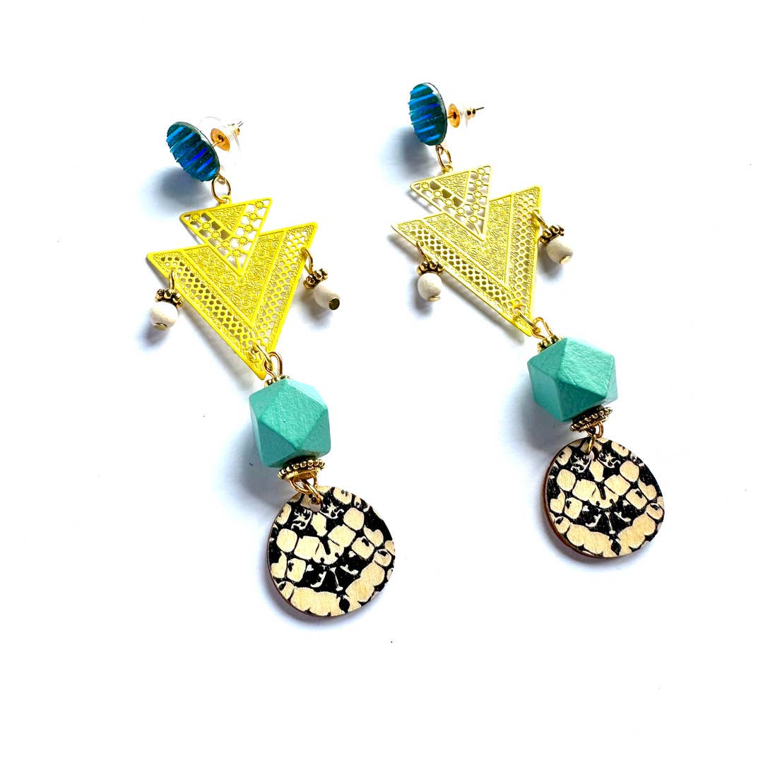 Roselinde - Wholesale Dangle Earrings - Kenya. PDB0