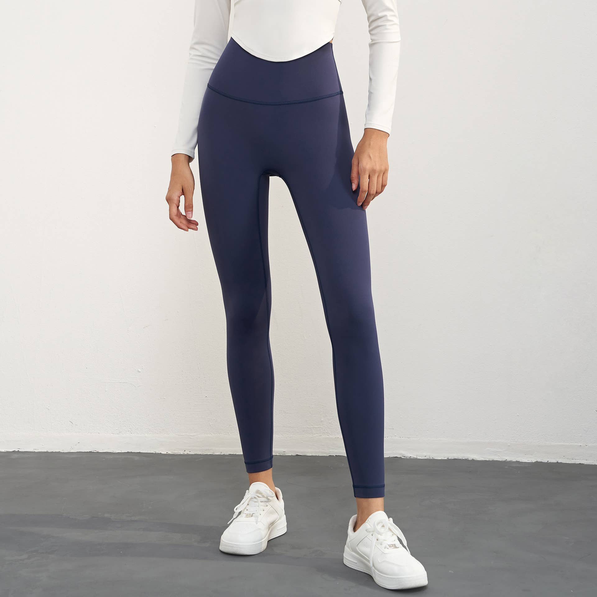 91thelabel - Vendita all'ingrosso Leggings sportivi/loungewear - Donna - Leggings a vita alta in pile extra caldi Ingrid