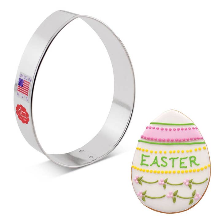 Easter Egg Cookie Cutter. (Bag of 1 Dozen) for wholesale by Ann Clark