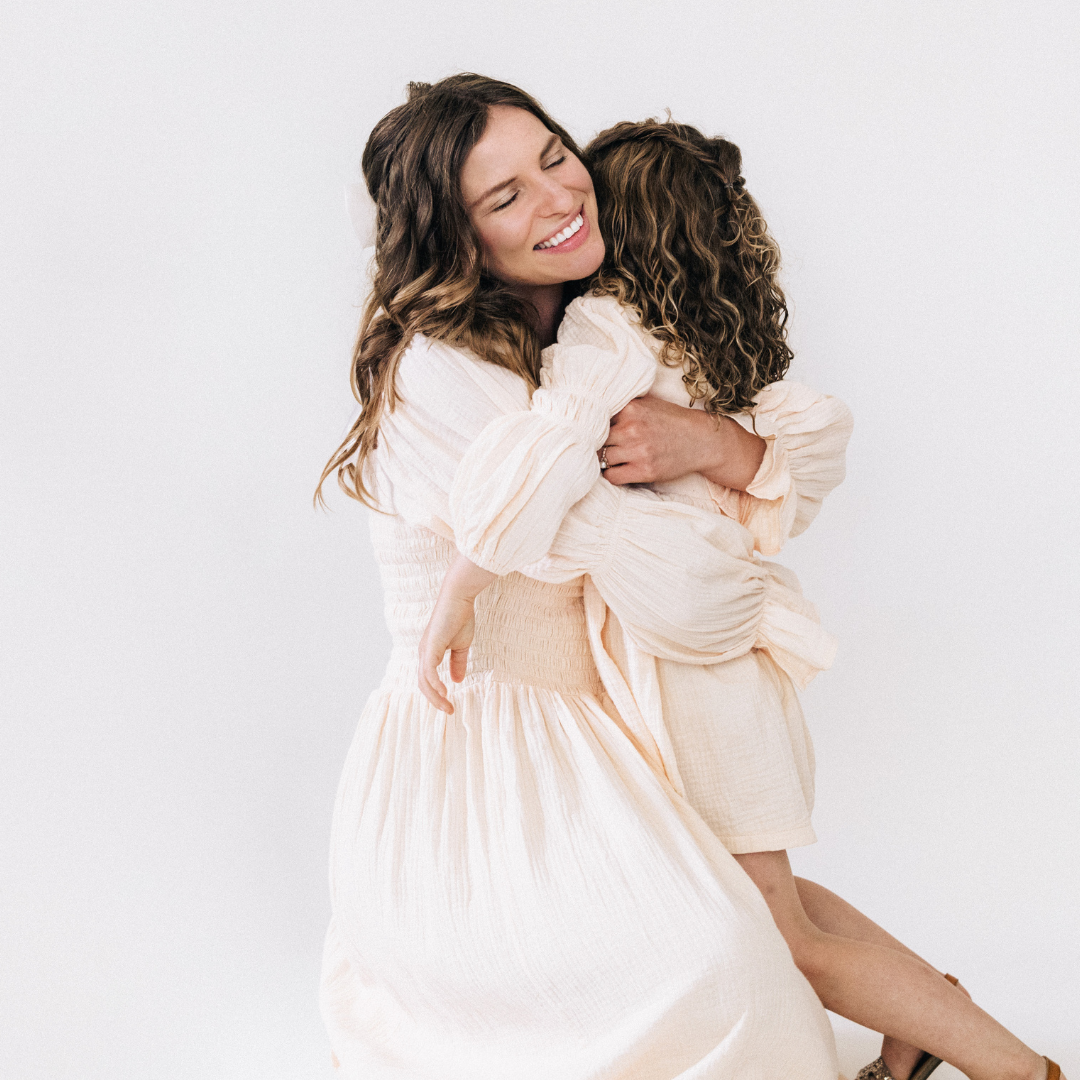 HAHA MAMA Clothing - Vente Robe – femme - Robe maman et moi en mousseline à manches bouffantes - Femme12