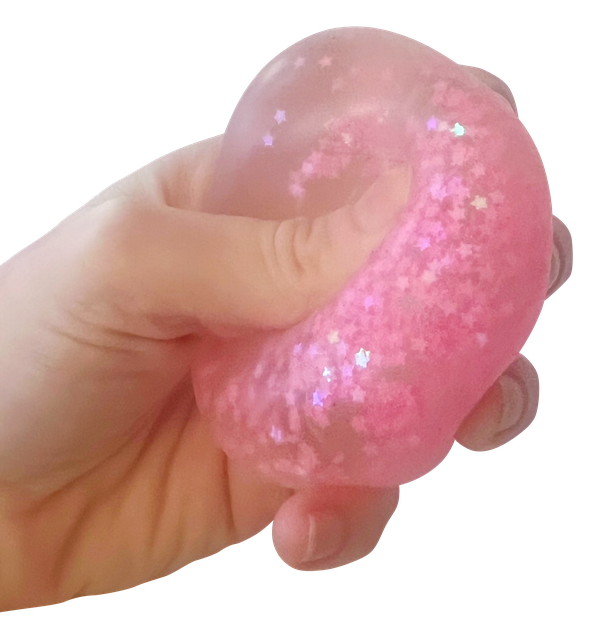 Zorbitz - Wholesale Squishy Toy - Kids & Baby - Zorbitz Marshmello Sparkle Squishy Ball3