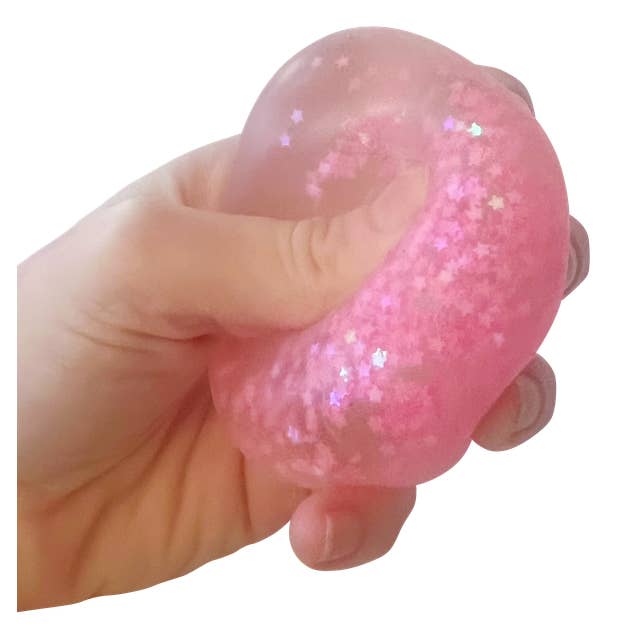 Zorbitz - Wholesale Squishy Toy - Kids & Baby - Zorbitz Marshmello Sparkle Squishy Ball3