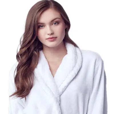 Lotus Linen - Vente Peignoir – femme - Peignoir en peluche ultra doux pour femme6