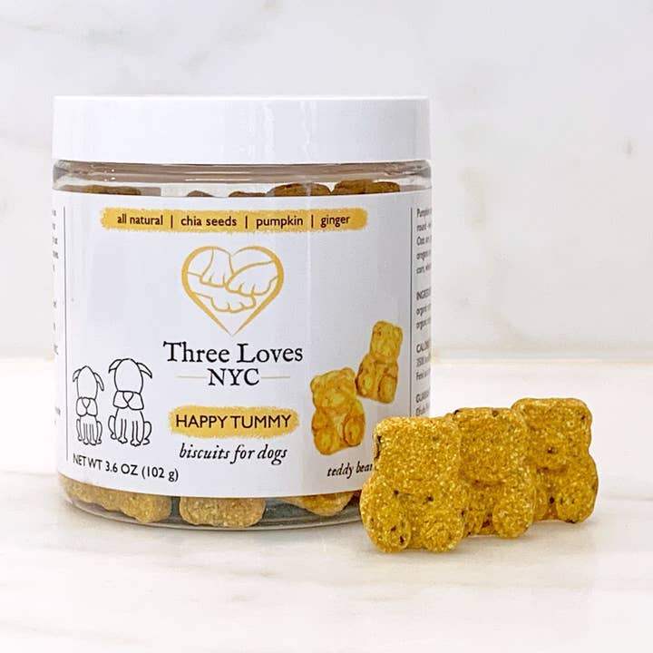 Happy Tummy - Teddy Bären Hundeleckerlis - 102 g für den Großhandel von Three Loves NYC