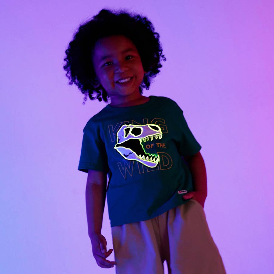 Kids Interactive Glow T-shirt - Unicorn