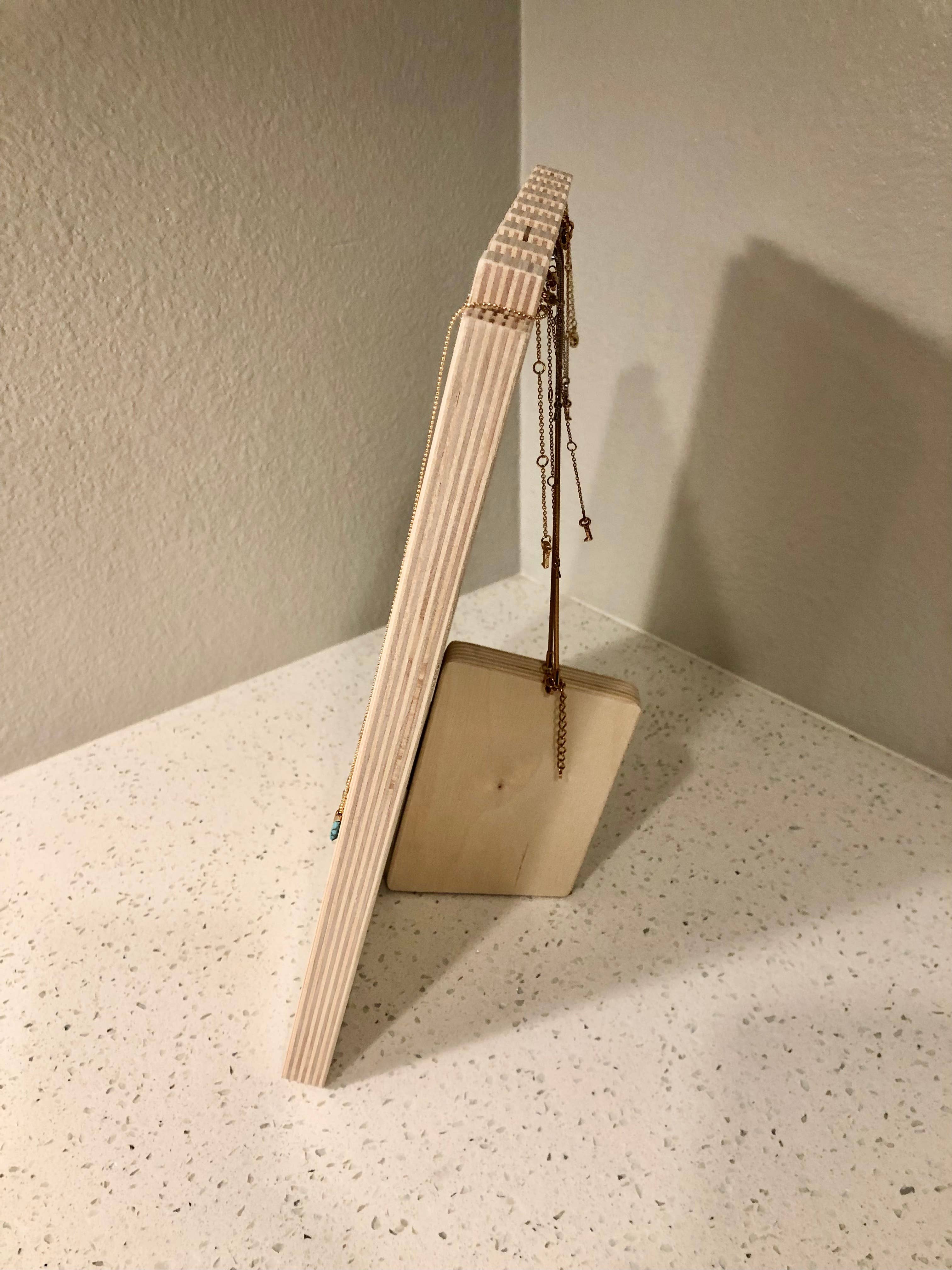 Choking on Sawdust – Suporte de joias e exposição por atacado – Suporte para Exposição de Colares3