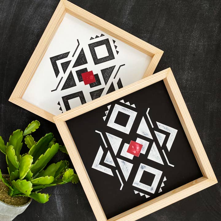 Paloma Wood Sign in Black for wholesale by Southern Mesa Trading Co.