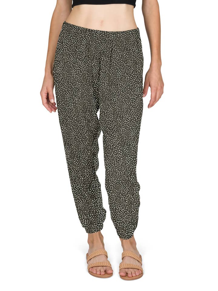 The Elevated Jogger - Olive Drops for wholesale by La Cinch