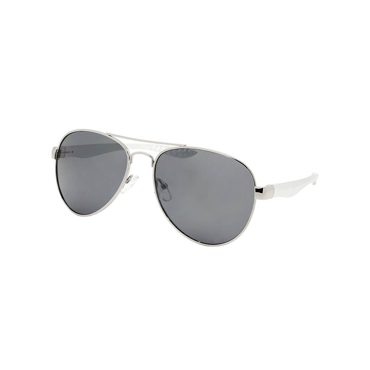 Shark Eyes, Inc - Wholesale Zonnebrillen - Heren - Heren Aviator aluminium zonnebril veer scharnier bril nieuw2