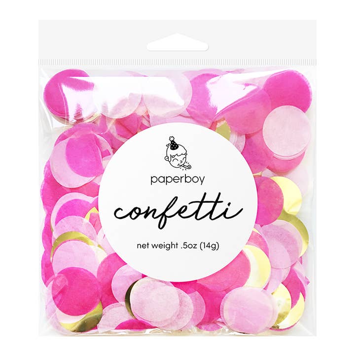 Confettis - Fête Rose pour la vente par Paperboy