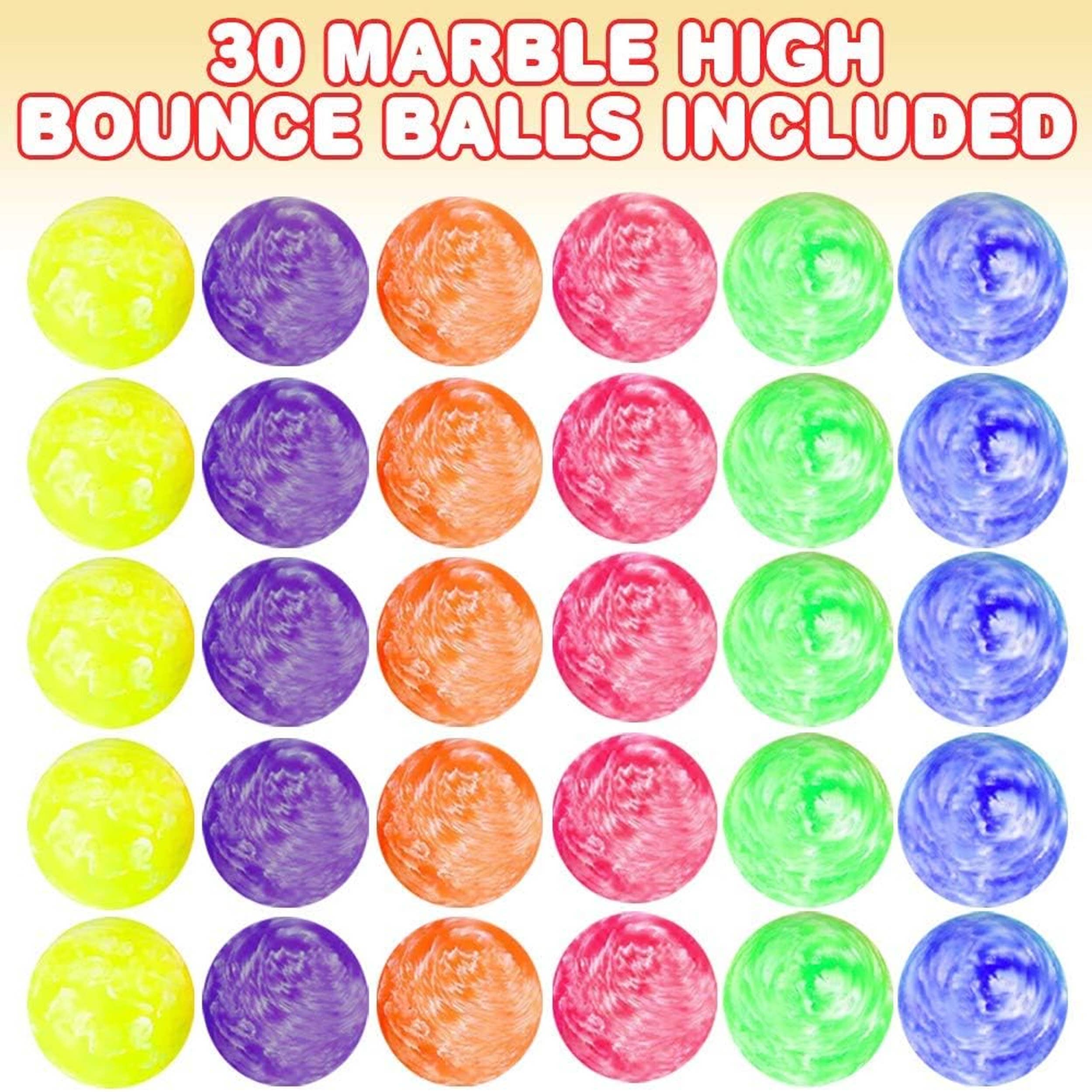 Holiday Farm - Wholesale Sports Ball - Kids - Marbleized Hi- Bounce Kids Ball Toy-  In Bulk2