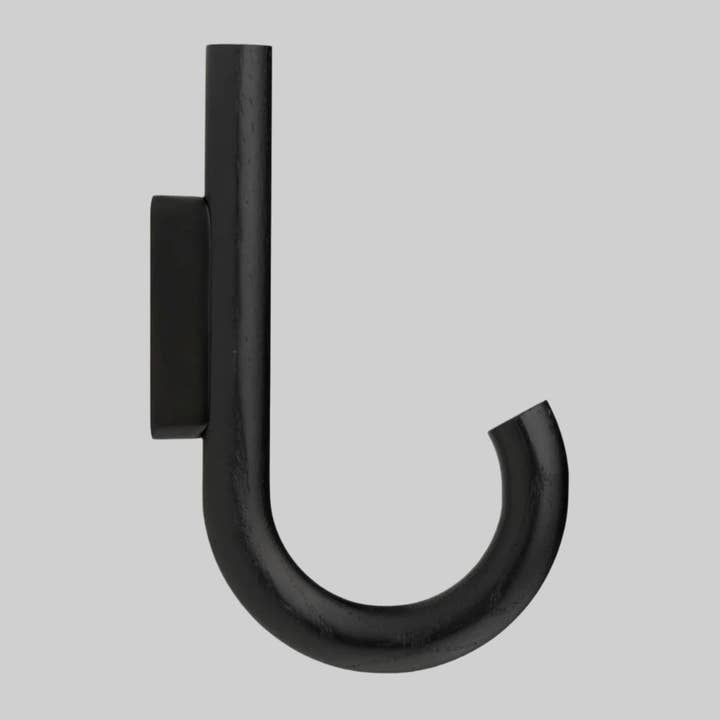 HOOK Big, black oak-black for wholesale by Studio Nordhaven