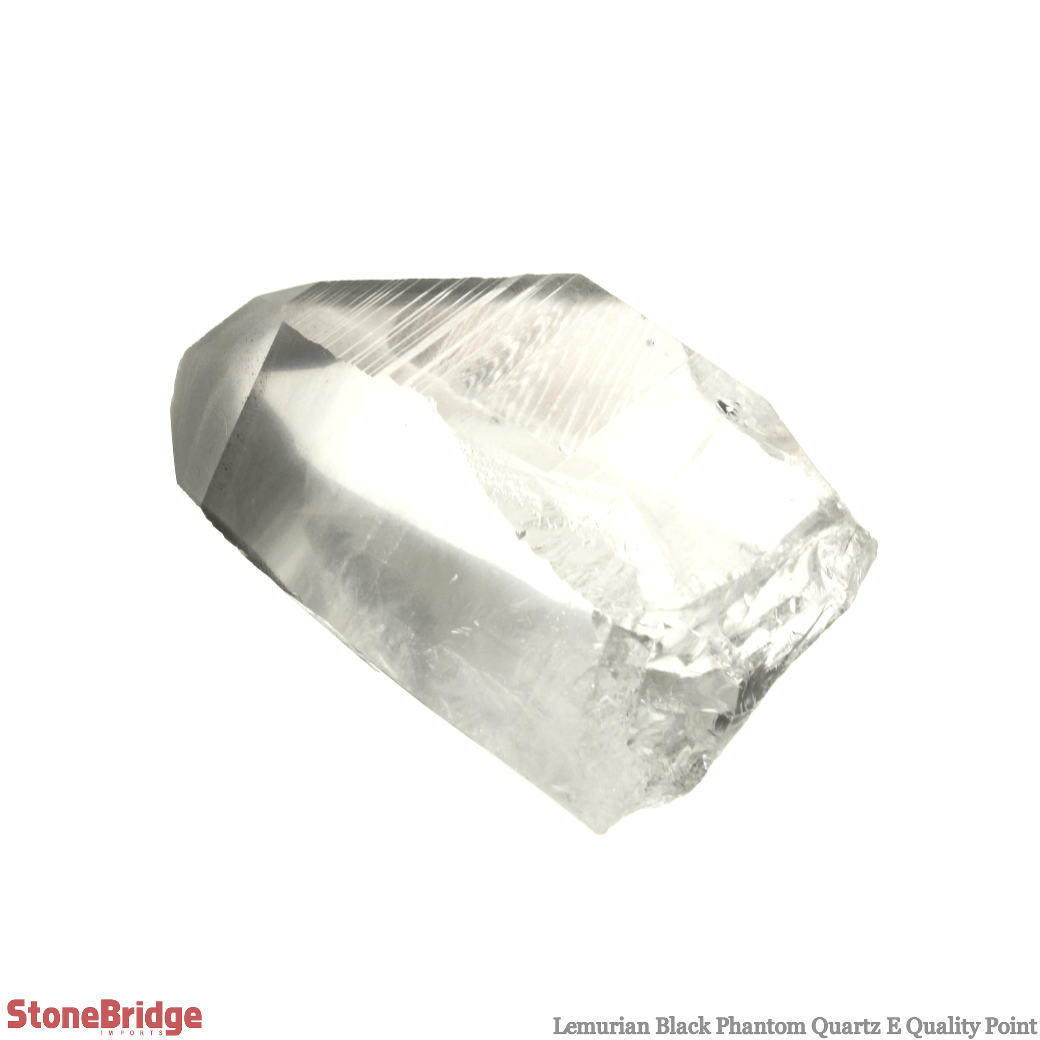 Stonebridge Imports - Wholesale Spiritual Stone/Crystal - Lemurian Black Phantom Point #15