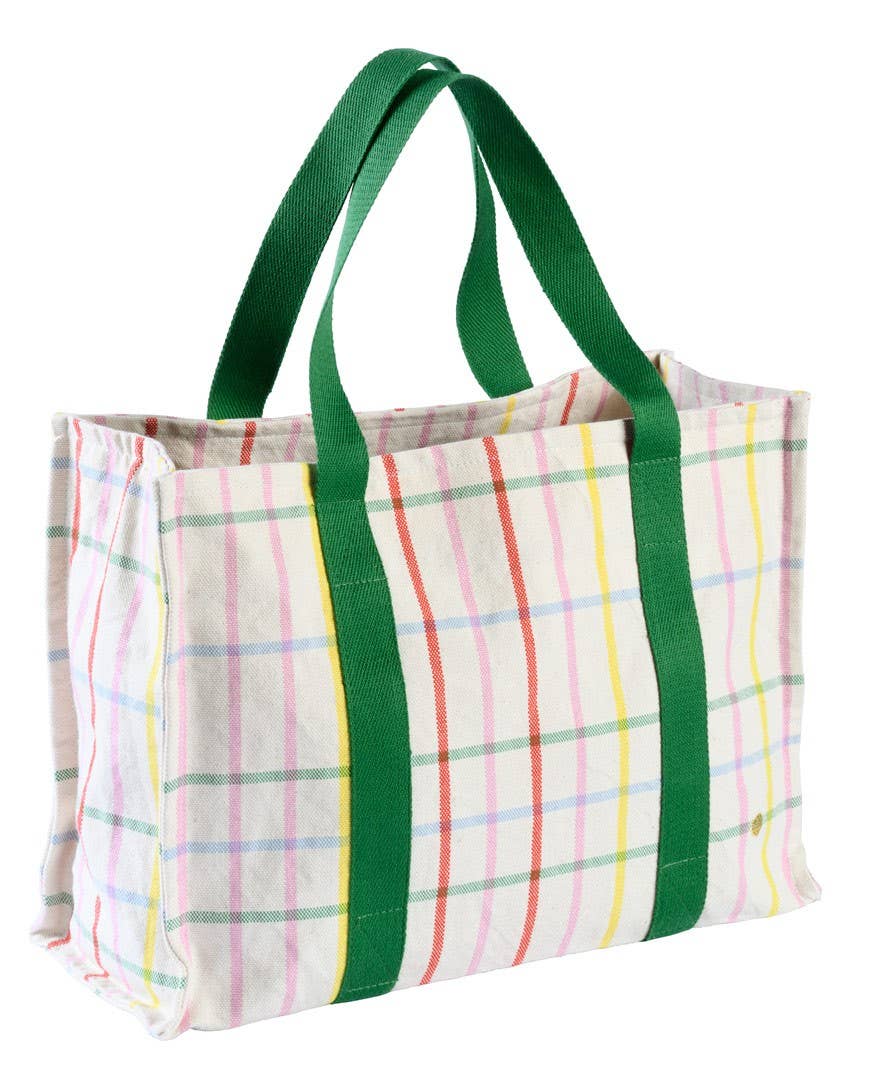 Maison Vivaraise & La Cerise sur le Gâteau – wholesale Tote bag – Women's – Fair Play Multicolor Daily Bag 25 x 38 x 150