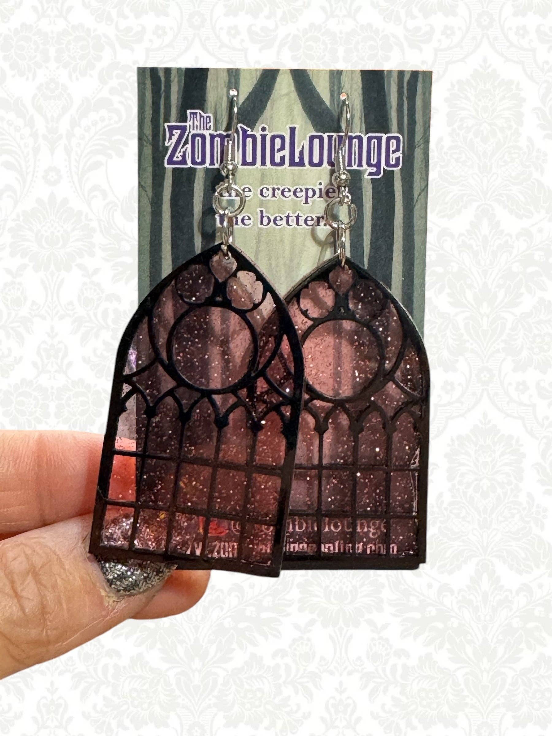 Zombie Lounge Bootique - Wholesale Dangle Earrings - Cathedral Window Earrings1