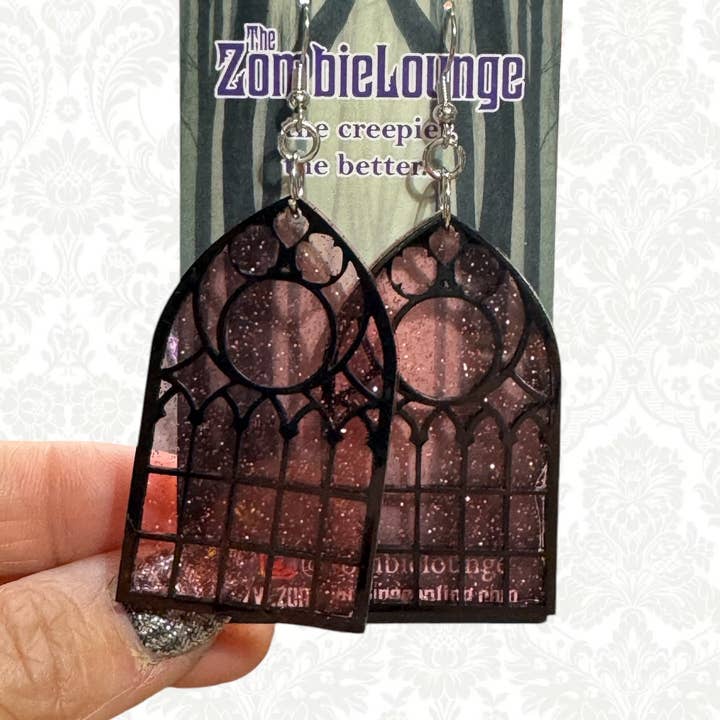 Zombie Lounge Bootique - Wholesale Dangle Earrings - Cathedral Window Earrings1