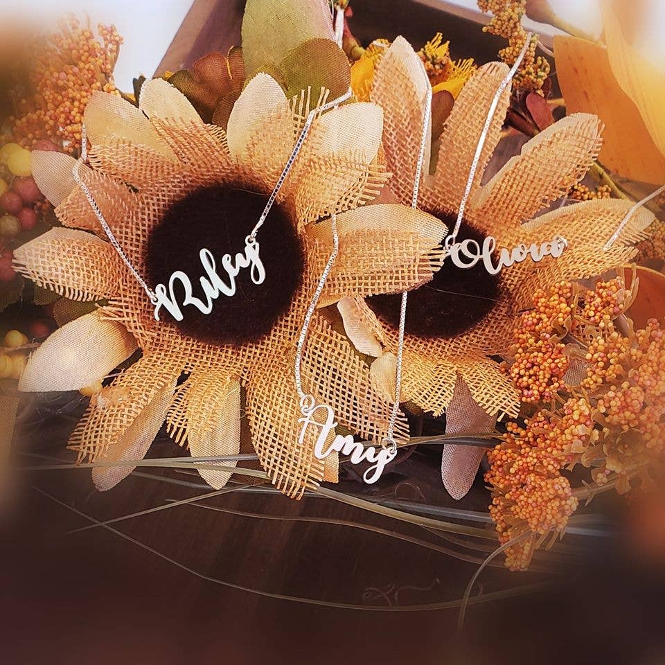 Tres Carmela - Wholesale Pendant/Charm Necklace - Sassy Personalized Name Necklace5