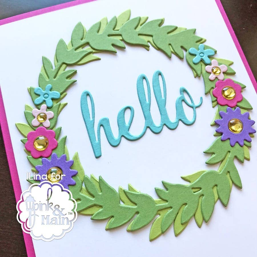 Pink and Main - Vente Matériels de bricolage - La base de la couronne meurt1