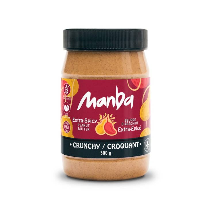 Manba - Wholesale Nut Butter - Manba Extra-Spicy Crunchy Peanut Butter