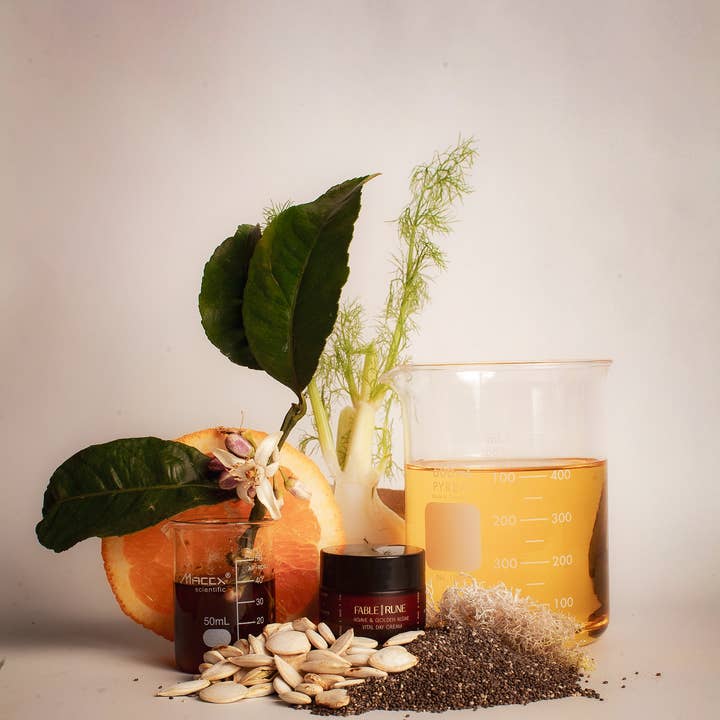 FABLERUNE - Wholesale Facial Moisturizer - Face Moisturizer - Agave & Golden Algae Cream (mini 0.5 oz)