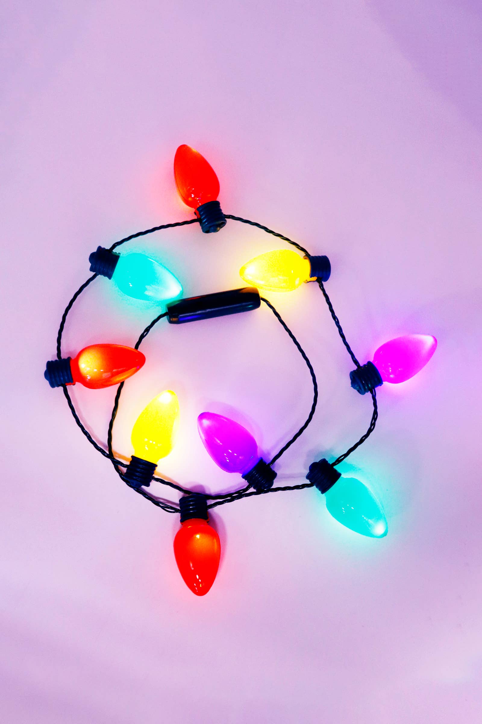 Cap Zone - Wholesale Christmas Decoration - Christmas LED String Light Bulb Necklace - 9 Bulb1