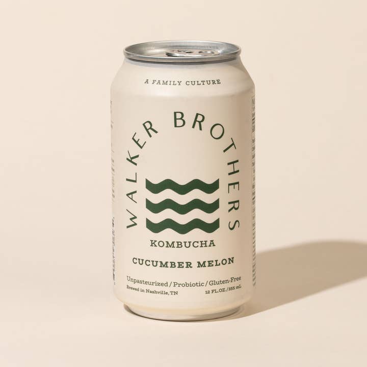 Cucumber Melon Non-Alcoholic Kombucha for wholesale by Walker Brothers