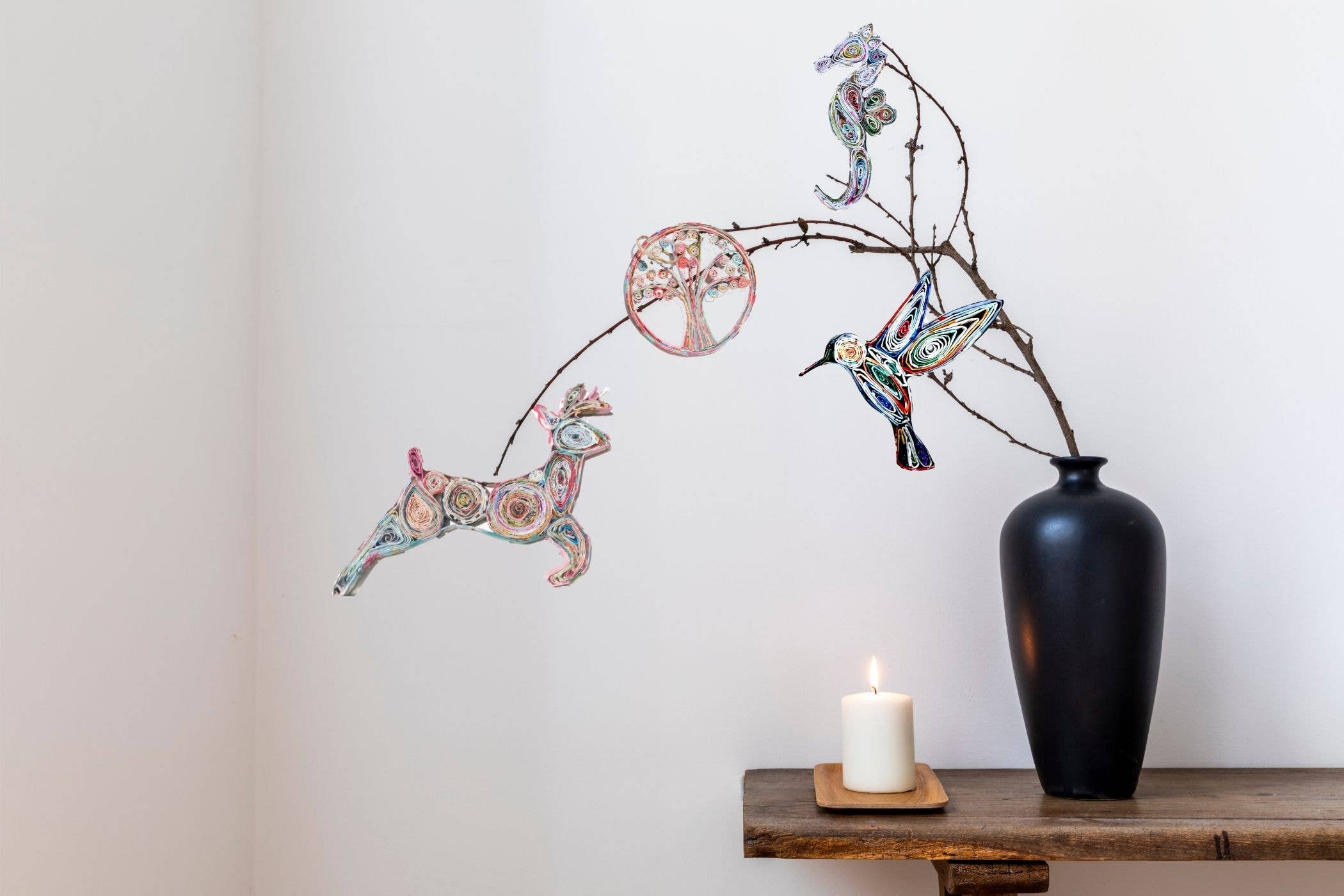 Loving Nature - Wholesale Ornament - Eco-friendly Handmade Quilling Tree of Life Ornament2