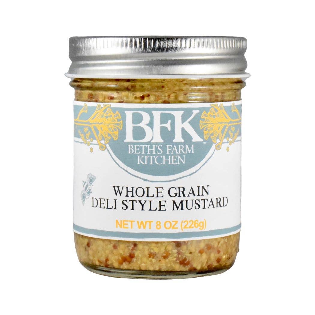 Beth's Farm Kitchen - Wholesale Mustard - Whole Grain Deli Mustard - No Sugar