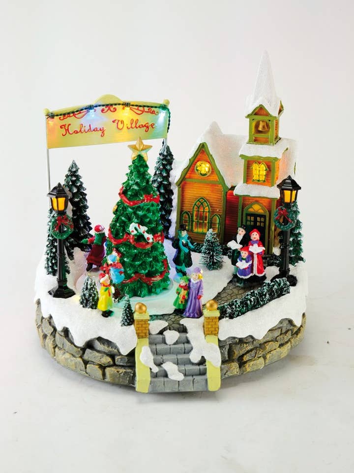 Holiday Village for wholesale by Musicbox world