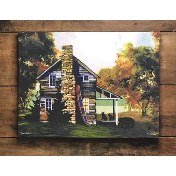 DNS Designs - Wholesale Art Print - Curious Visitors Canvas