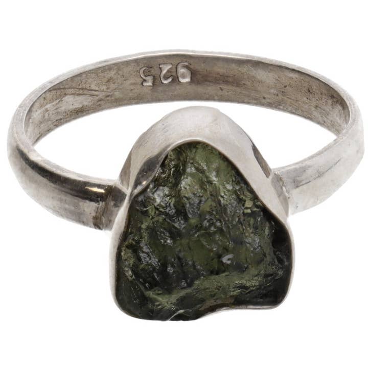 Vives de la Cortada S.L - Wholesale Multi-Stone Ring - Moldavite Ring in 925 Sterling Silver (2 - 2.9g)2